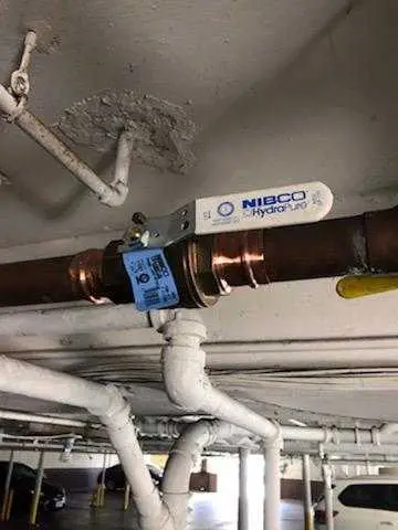 Copper pipe repair and valve work for Backflow Testing in Cullowhee